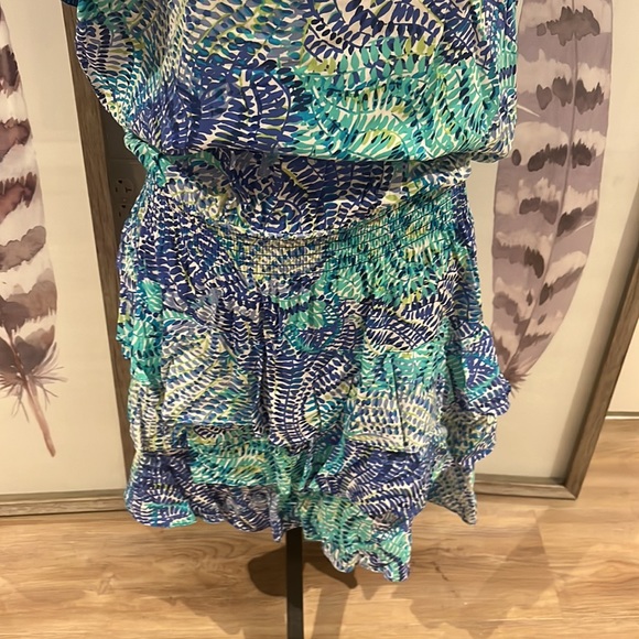 Lilly Pulitzer one shoulder dress HTF - Picture 5 of 11